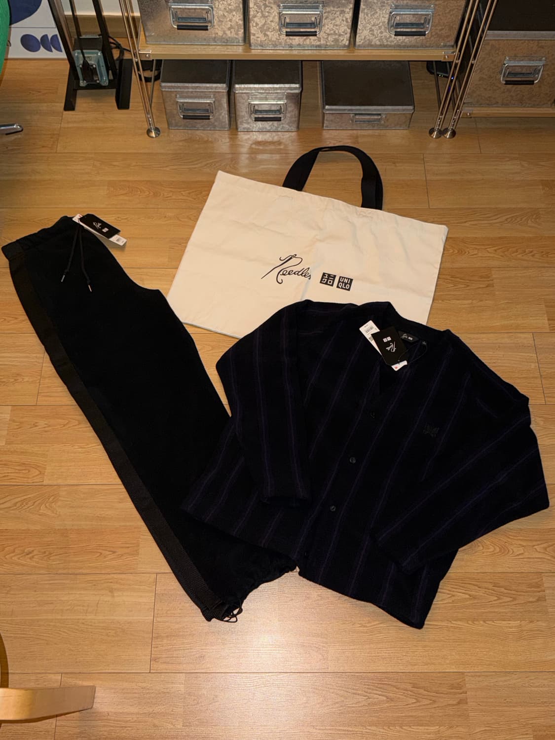 유니클로 니들스 후리스 셋업 L/ L 상품이미지1