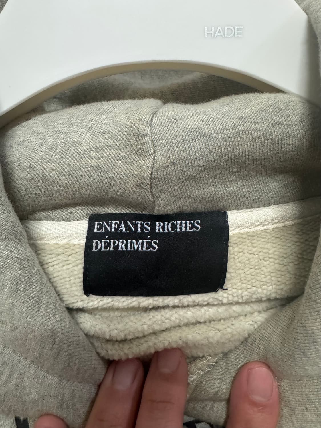 ERD 앙팡리쉬데프리메 그레이 후드 상품이미지4