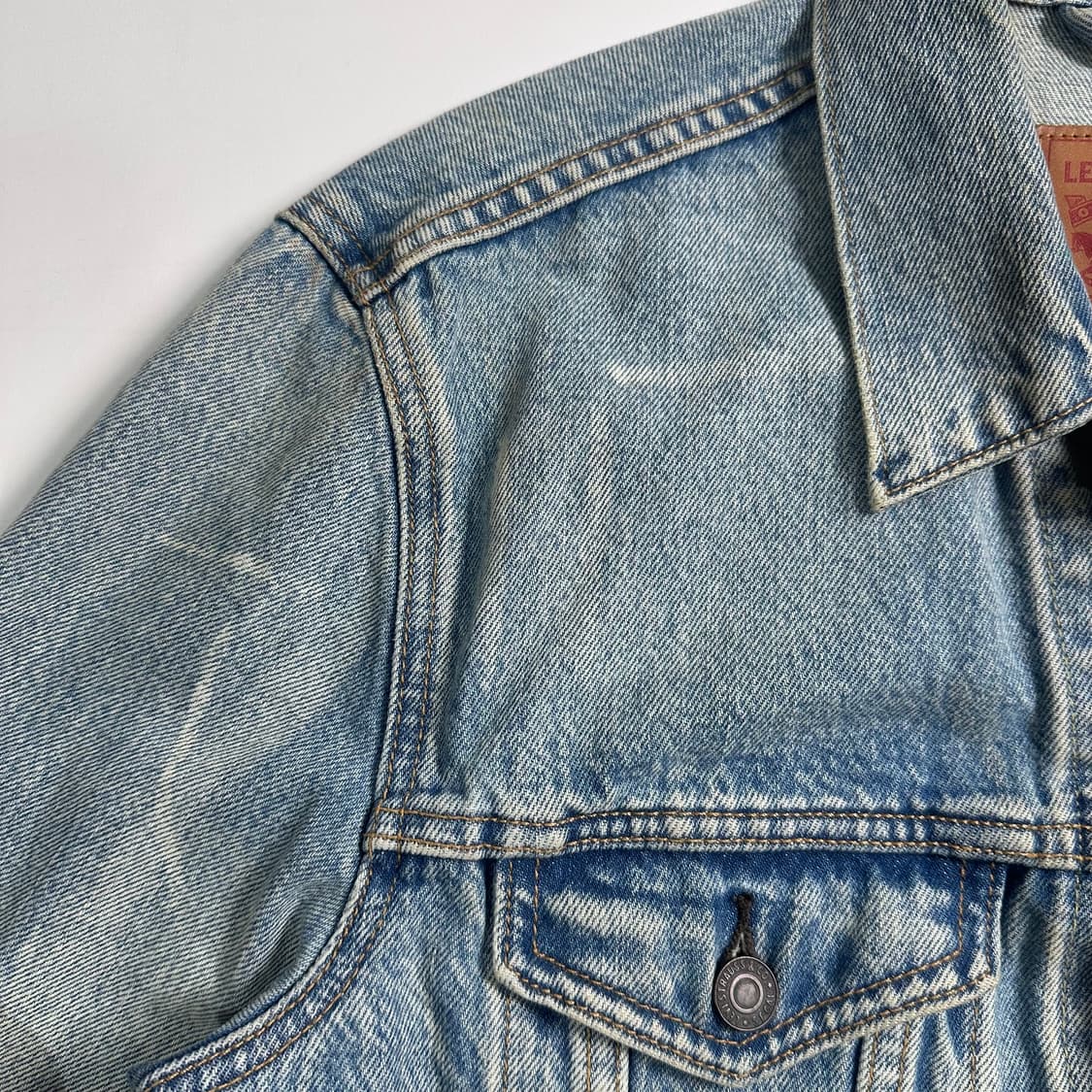 리바이스 디스트레스 데님 자켓   상품이미지3