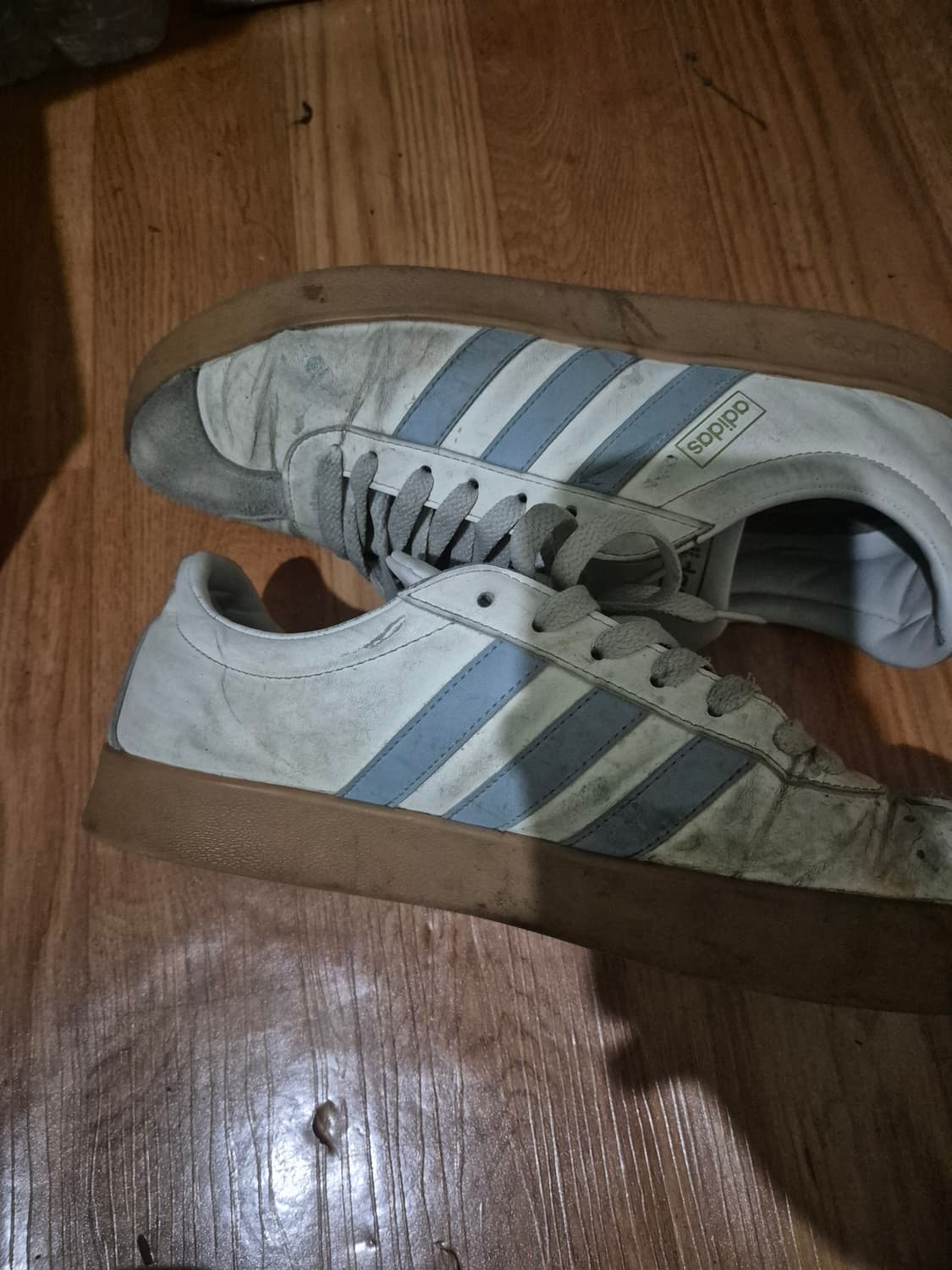 아디다스 네오 VL 코트 2.0 화이트 블루 상품이미지4