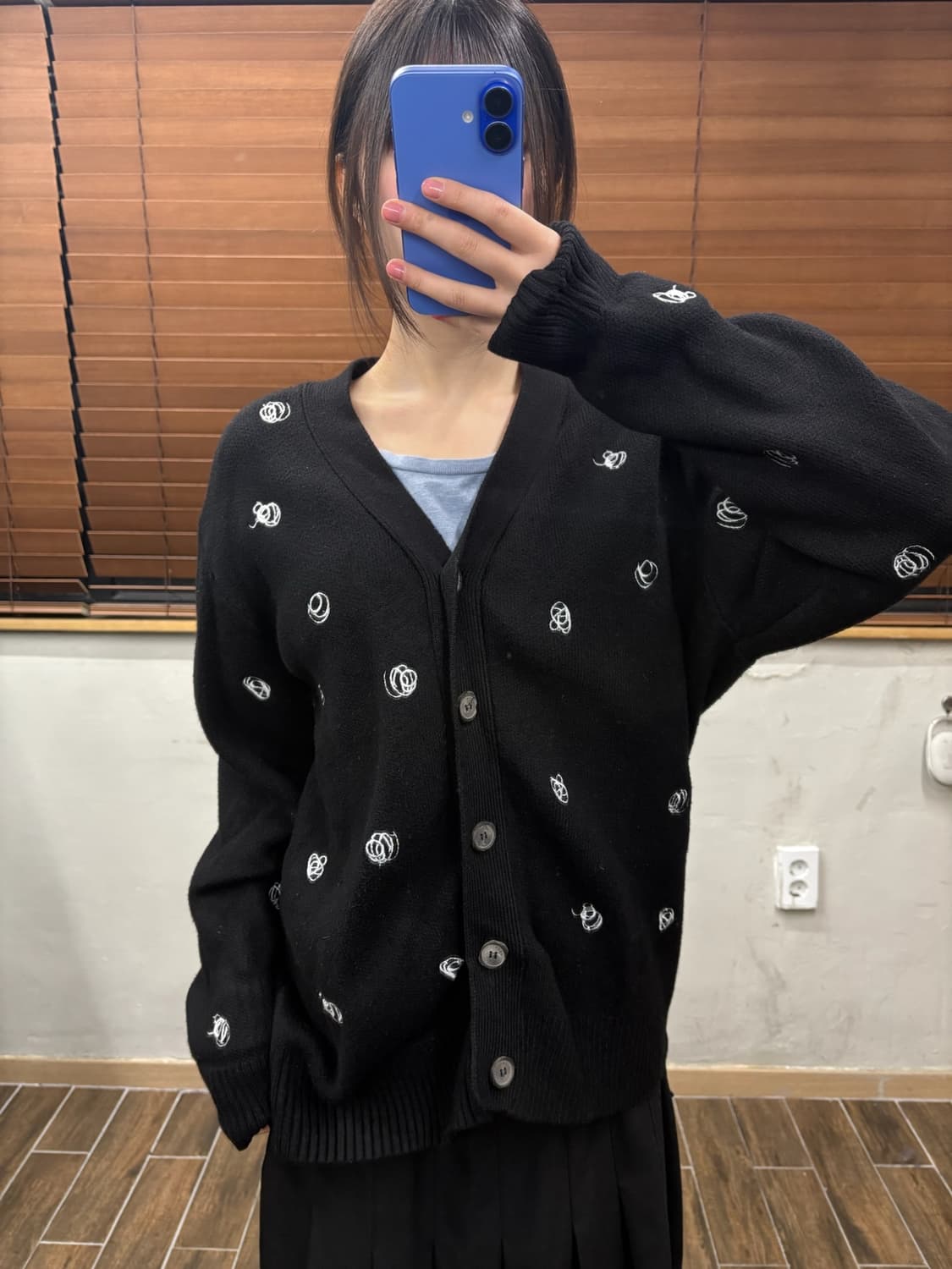 Ader 아더에러 엠브로이드 가디건 상품이미지7