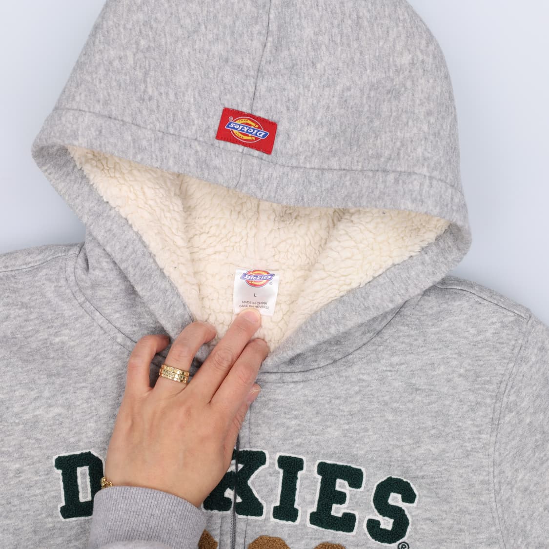 L 디키즈 기모 후드집업 0330H1 상품이미지3