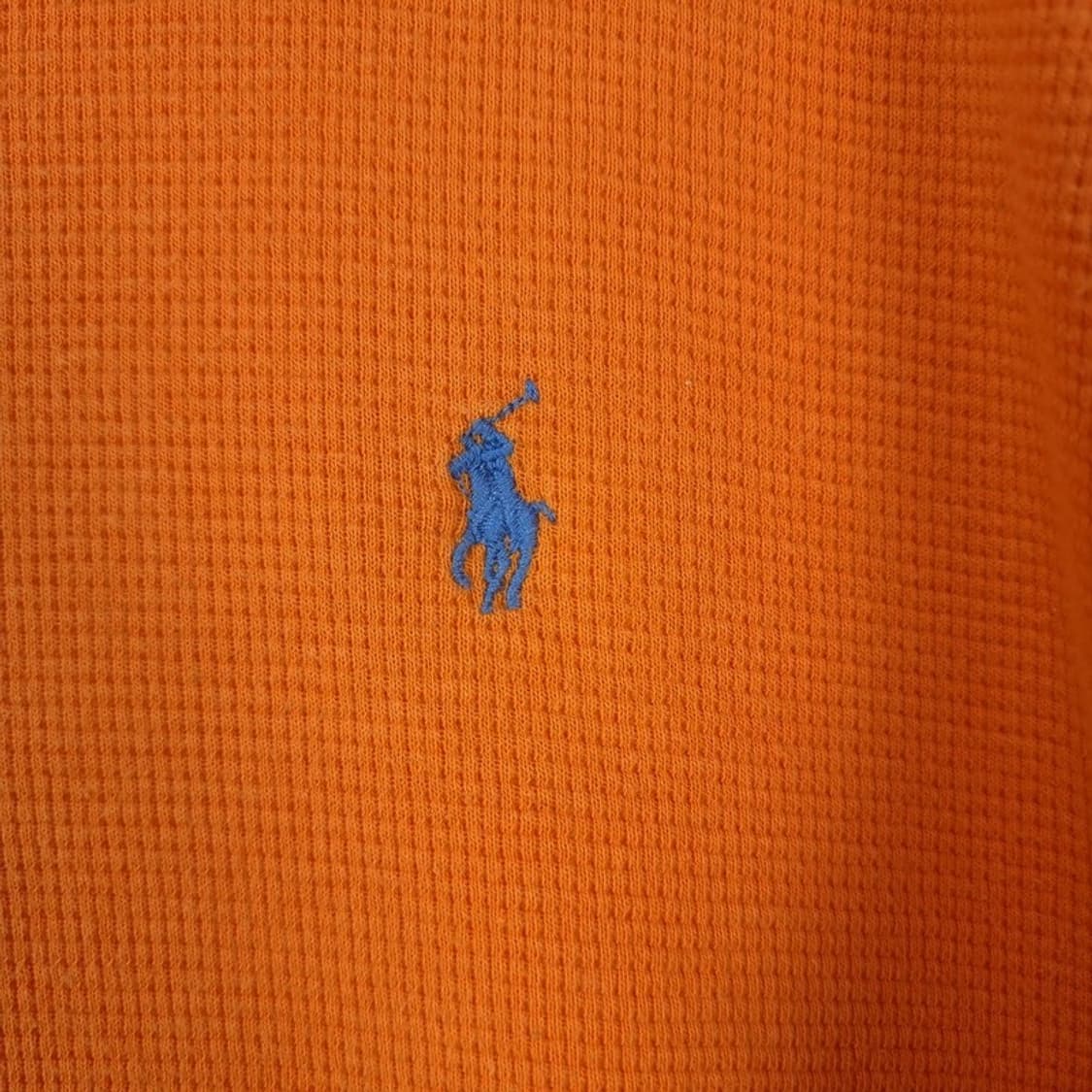 [폴로 랄프로렌] 포니 로고 자수 롱슬리브 긴팔티 오렌지 M17433 상품이미지6