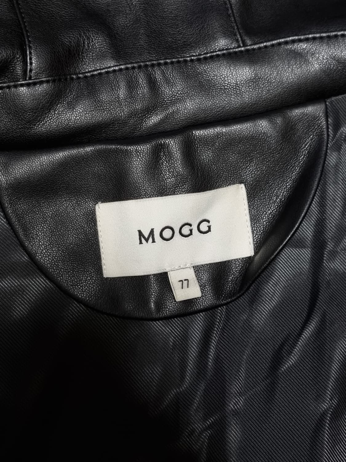 MOGG 가죽 자켓 상품이미지5