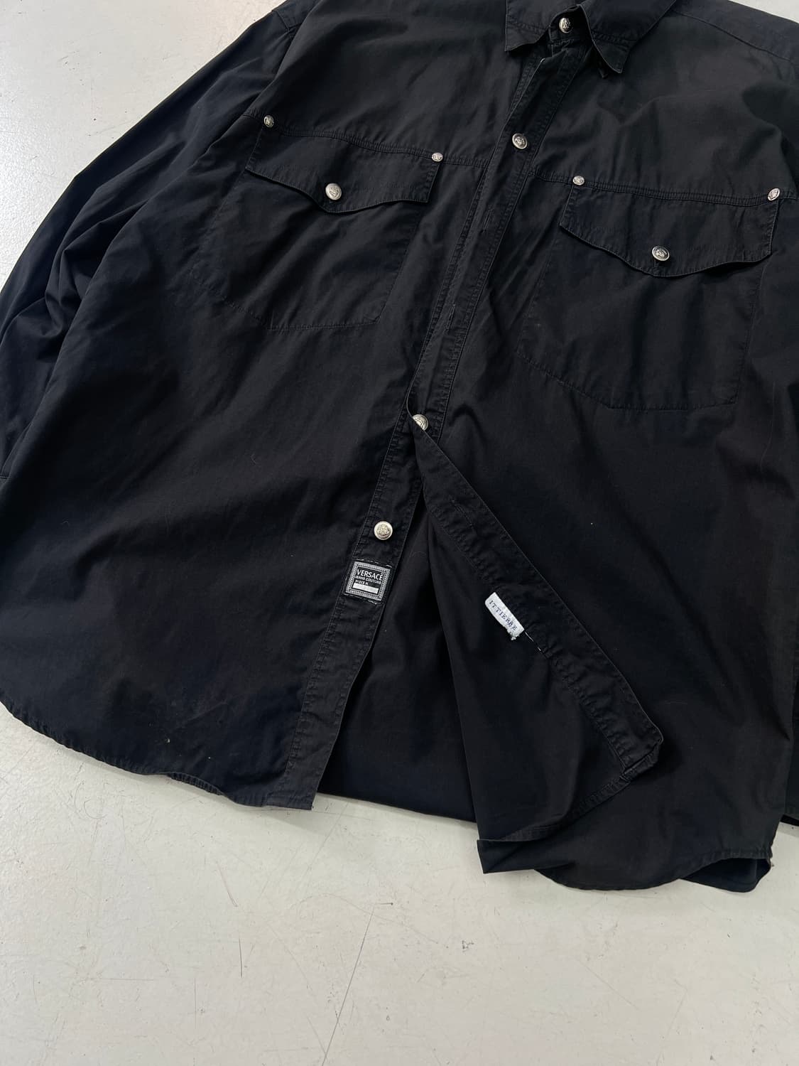 베르사체 메두사 코튼 셔츠 상품이미지5