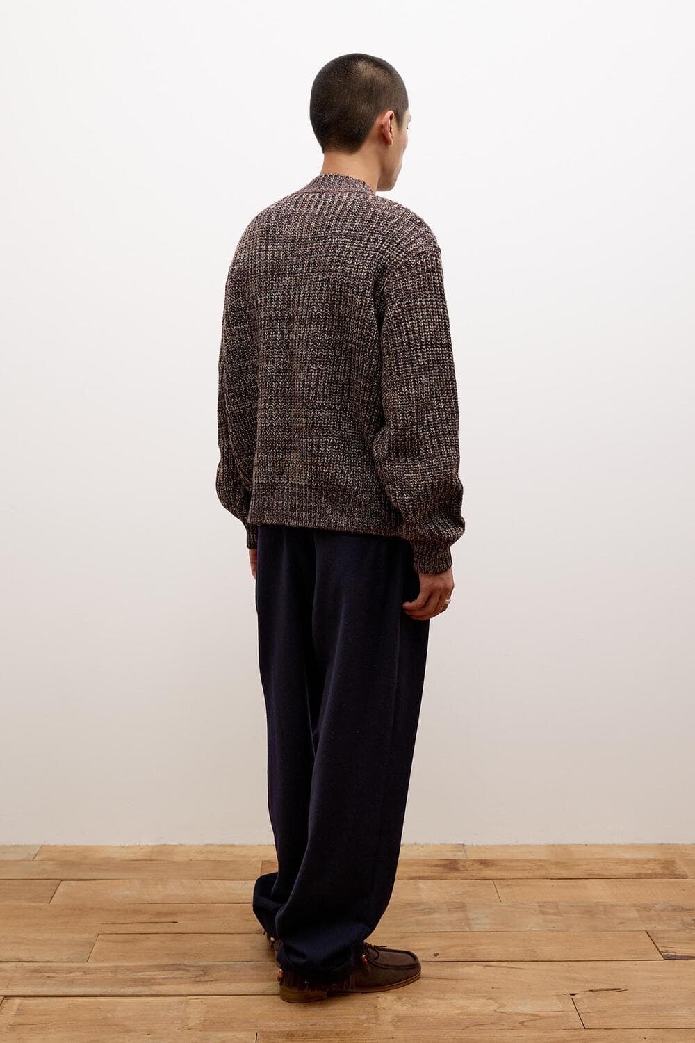 (M) After Pray Terre Intarsia Cardigan 상품이미지2