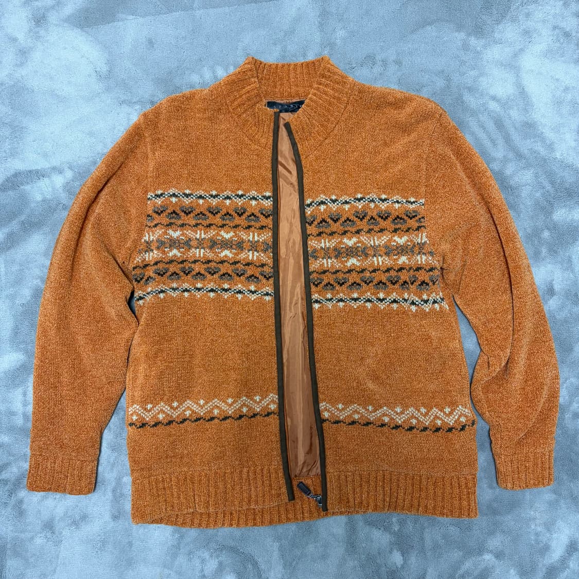 spario 니트 집업 상품이미지1