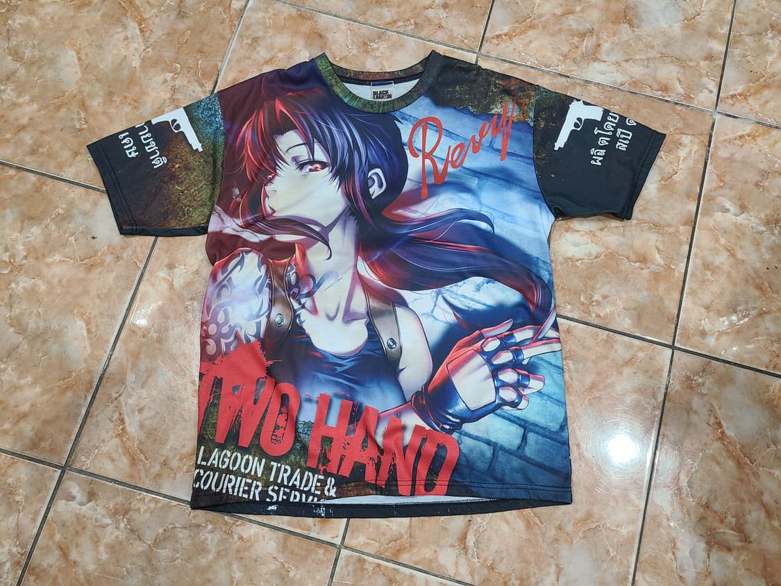 COSPA BLACK LAGOON 폴리 반팔티셔츠 상품이미지1