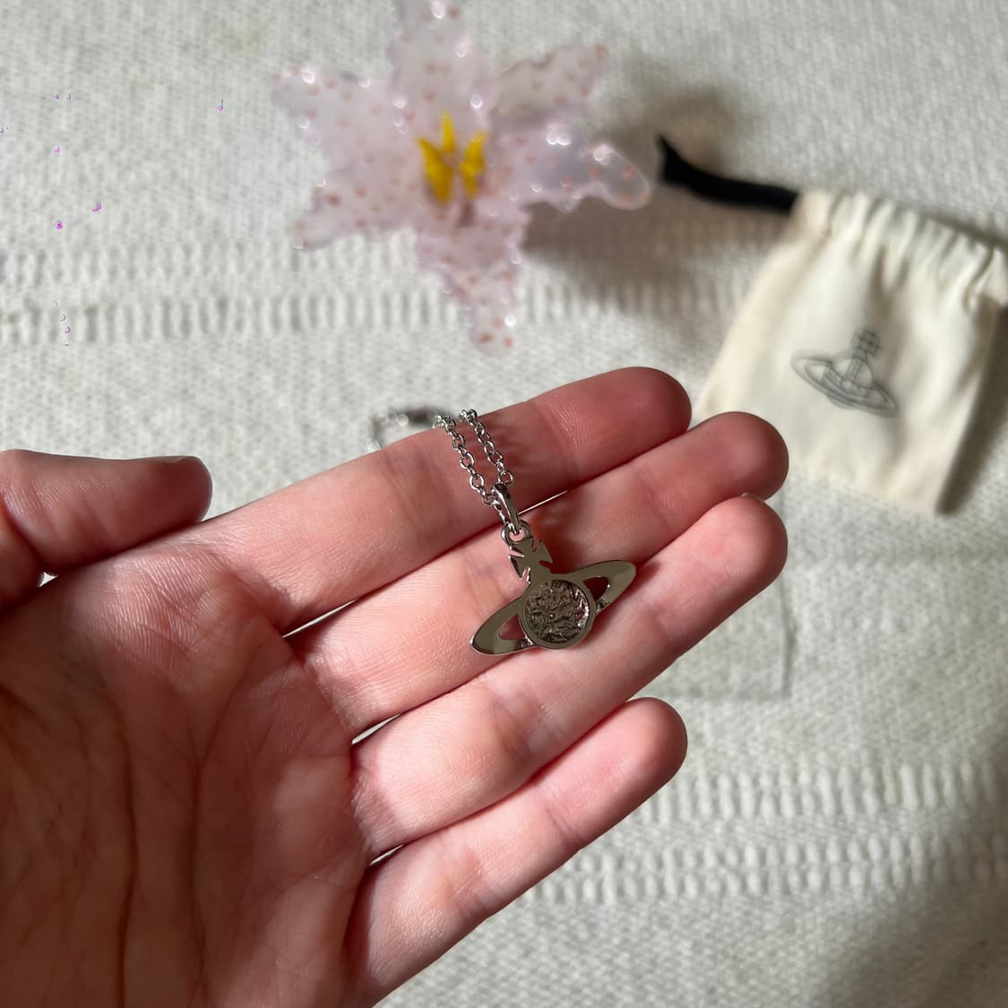 비비안웨스트우드 미니 바스 릴리프 네크리스 상품이미지6