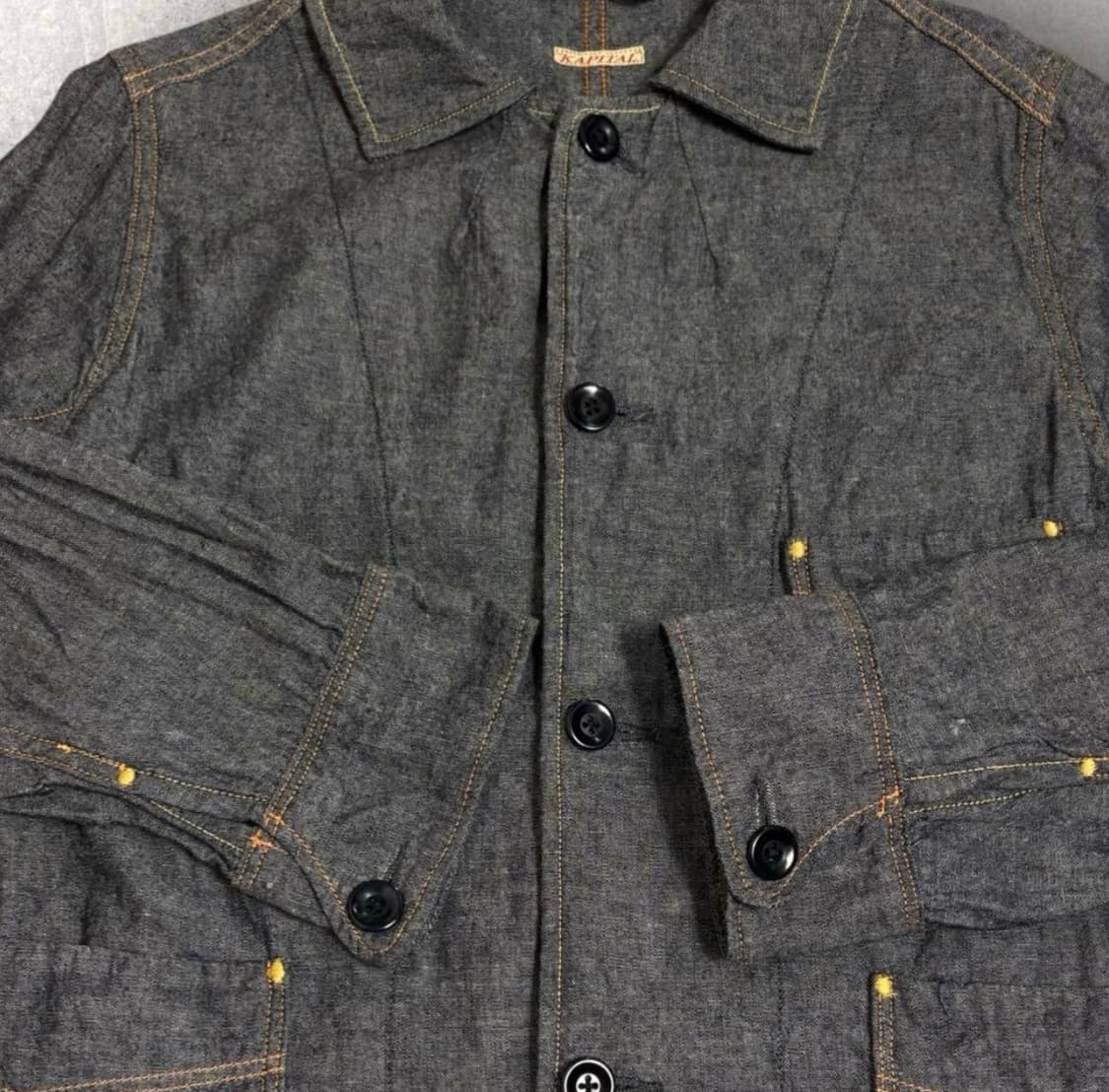 캐피탈 데님셔츠 상품이미지2