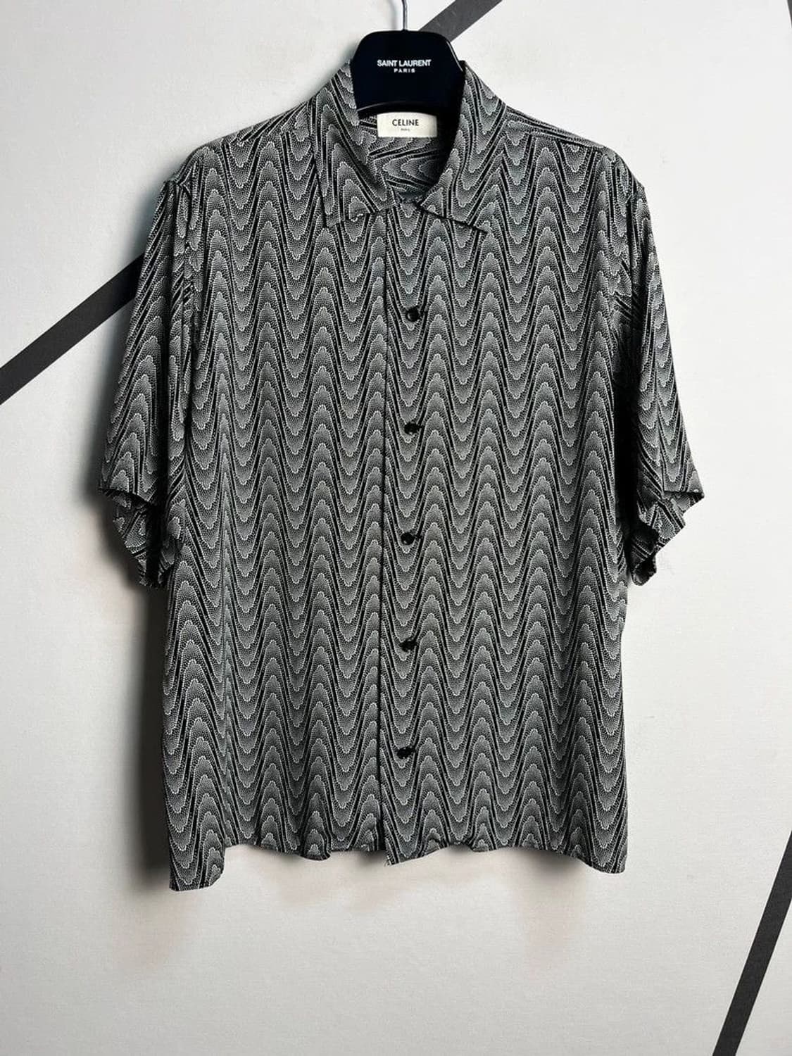 [BTS 뷔님 착용] 셀린느 패턴 비스코스 셔츠 상품이미지2