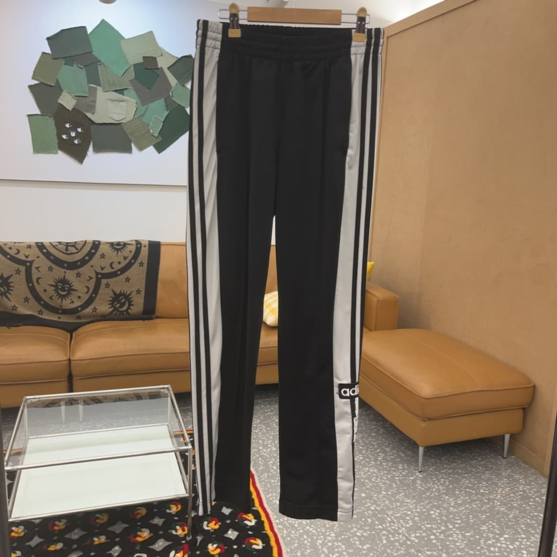 아디다스 빈티지 아디브레이크 사이드버튼 트랙팬츠 2XS C07751 상품이미지3