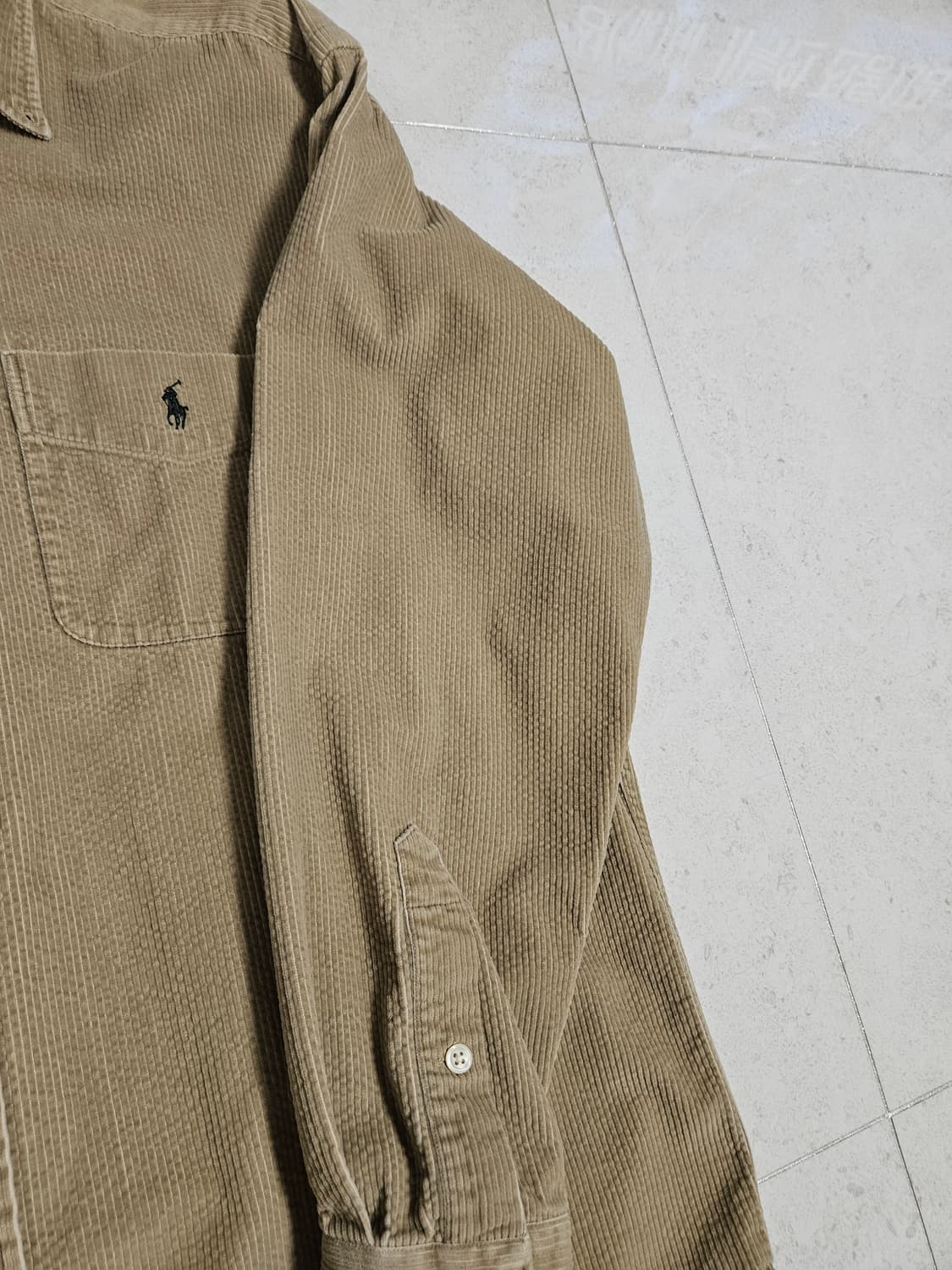 90s 폴로 랄프로렌 L 코듀로이 셔츠 상품이미지3