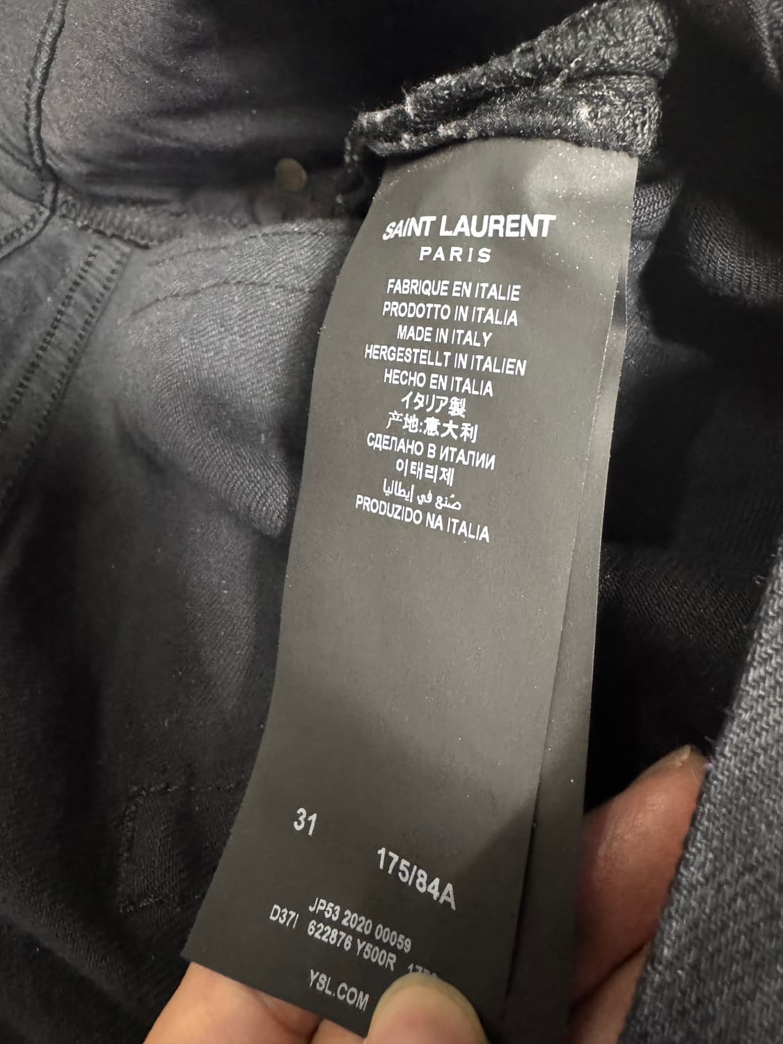 생로랑 블랙진 31사이즈 상품이미지5