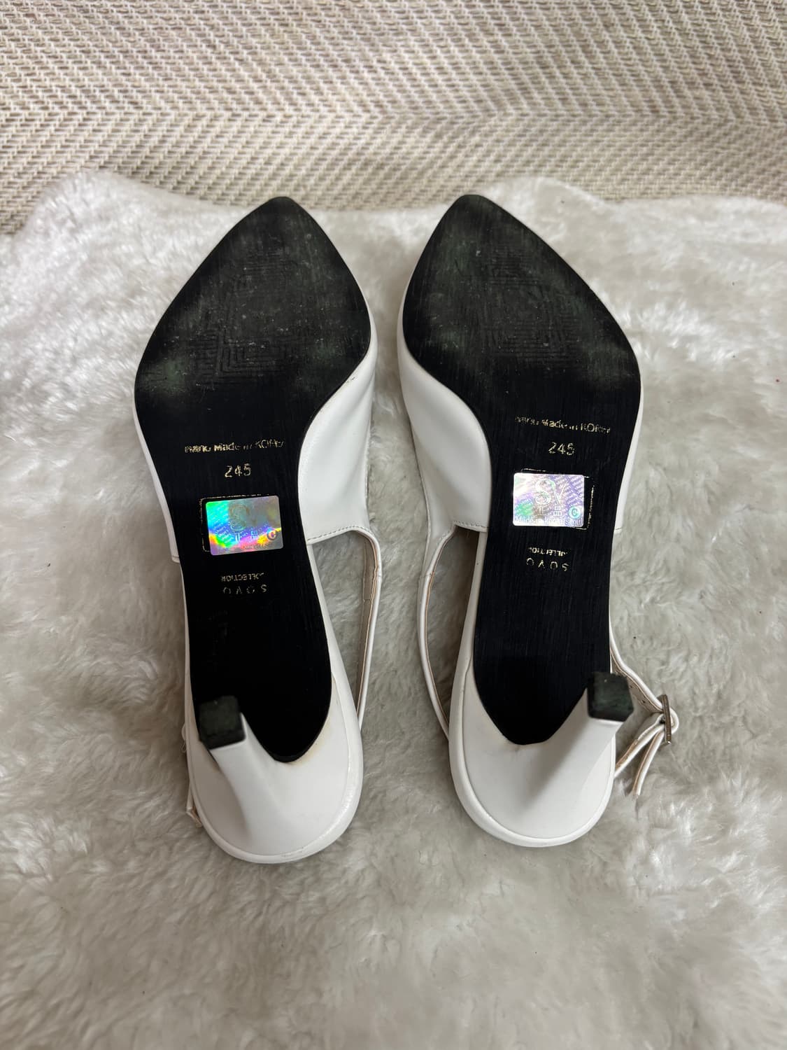 소보(SOVO)스틸레토 슬링백 펌프스 245 상품이미지4