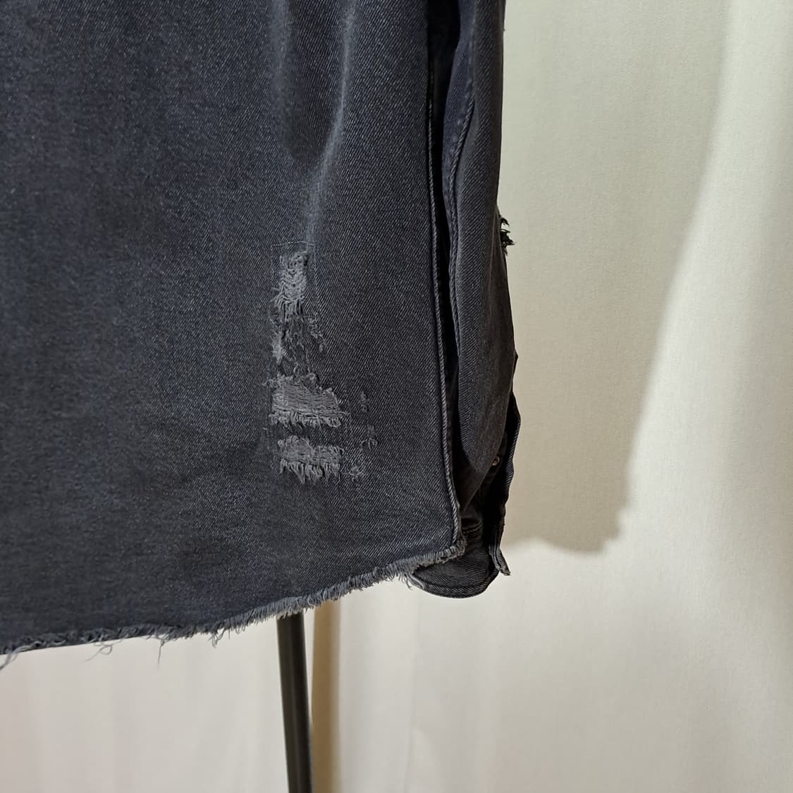 (택포) 자라 릴렉스핏 데님 아우터 셔츠 XL B612 상품이미지6