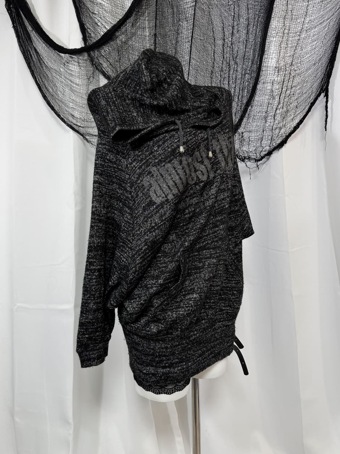 punk knit hood t-shirt 상품이미지4