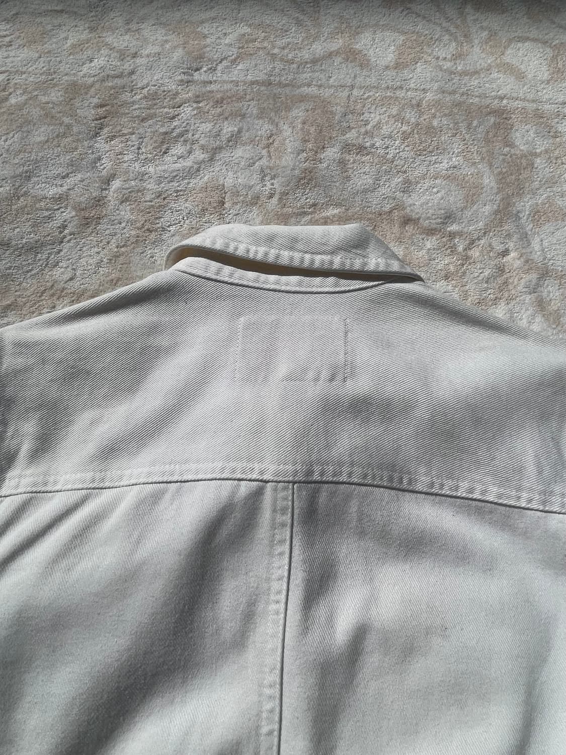 게스 히피 y2k 화이트 트러커자켓 상품이미지4