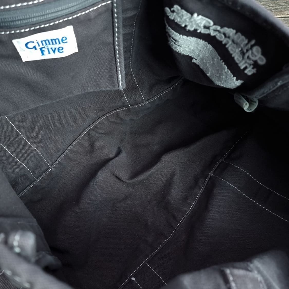 [김미파이브 X 디스이즈네버뎃] 캔버스 토트백 M19232 상품이미지8