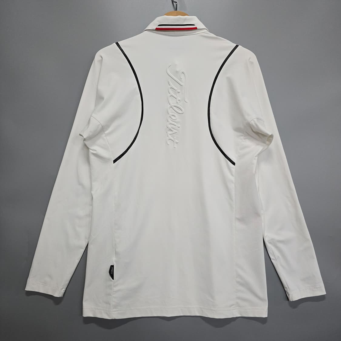 타이틀리스트(Titleist) 골프 긴팔 카라 티셔츠 화이트 M(95) 상품이미지4