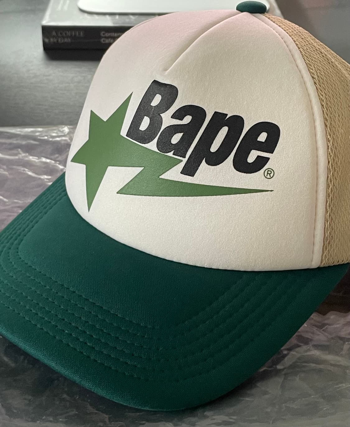 [새상품] 베이프 스타 메쉬캡 그린 / BAPE Sta Mesh Cap 상품이미지7