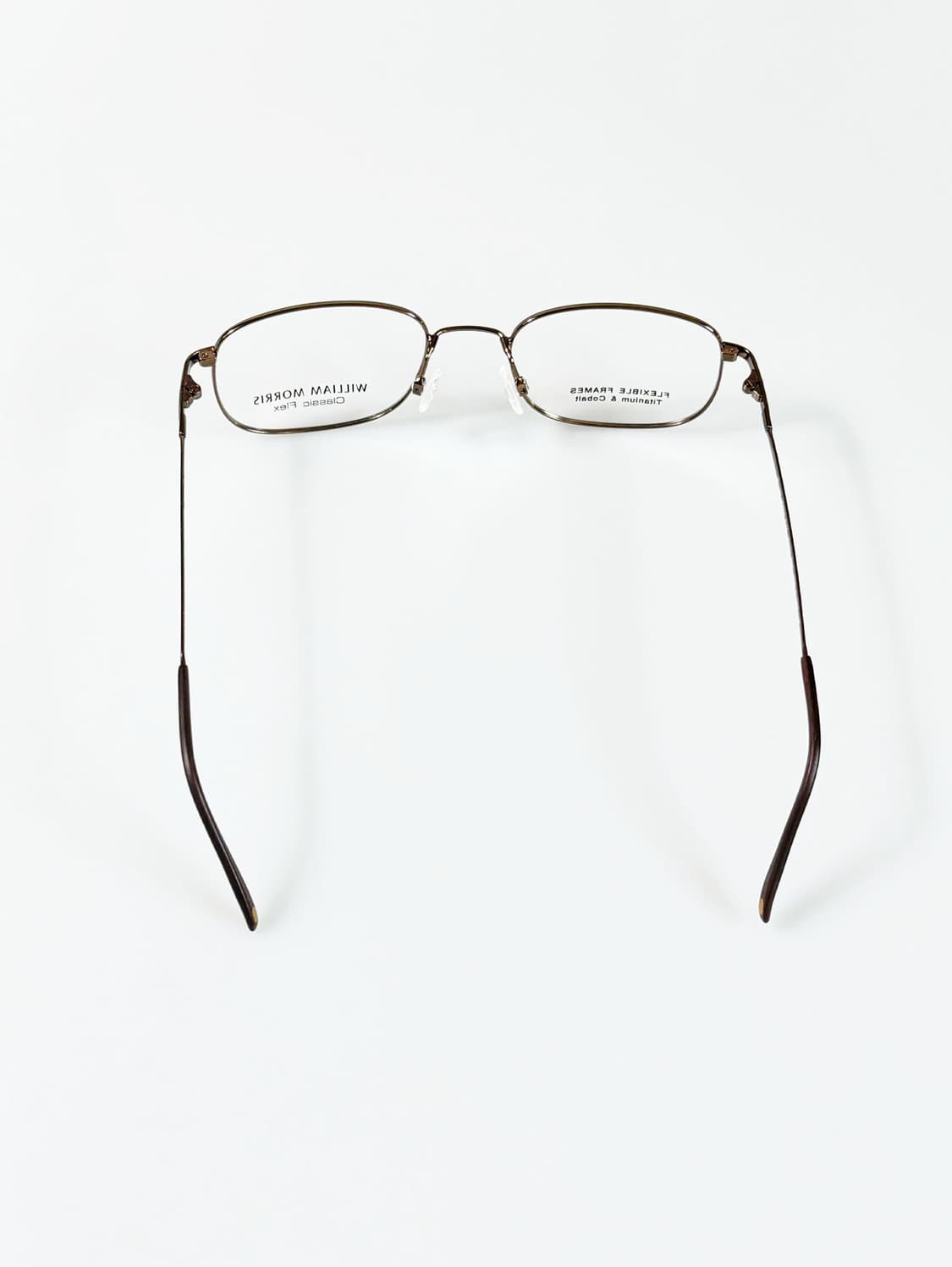 일본제 WILLIAM MORRIS 티타늄 슬림스퀘어 빈티지 안경 상품이미지5