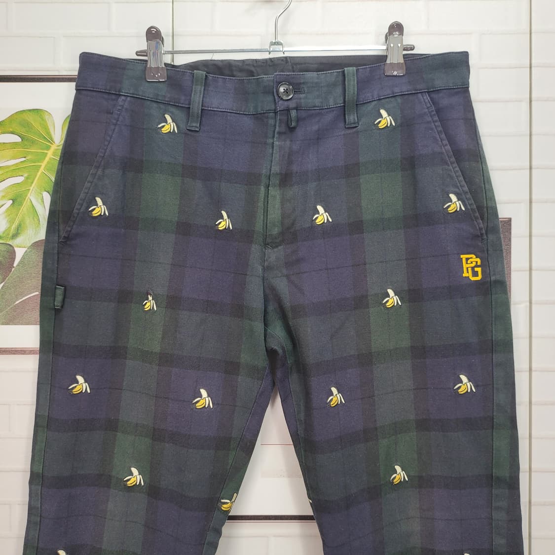 파리게이츠 골프 자수 긴바지 팬츠 5사이즈 33인치 상품이미지2