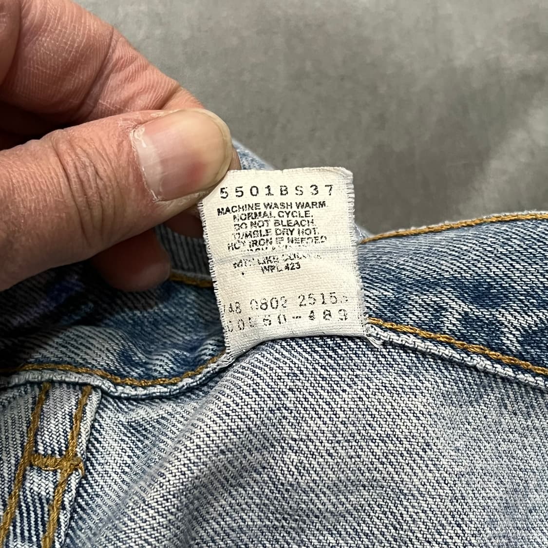  리바이스 550 데님팬츠 y15489 상품이미지8