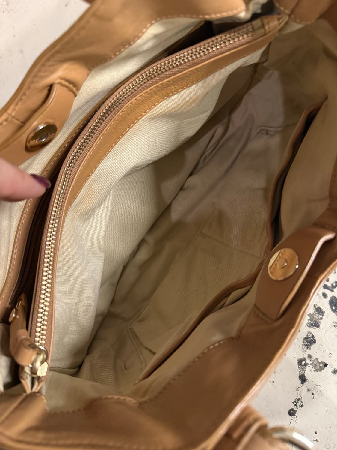 00s real leather tassel shoulder bag 상품이미지8