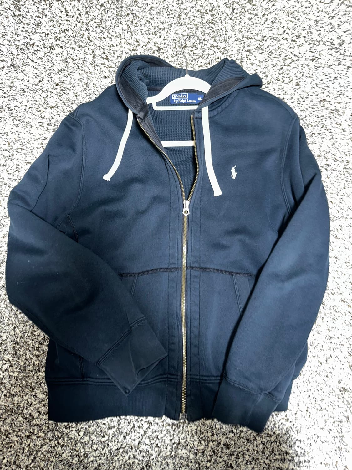 폴로 랄프로렌 네이비 후드집업 XL 상품이미지1