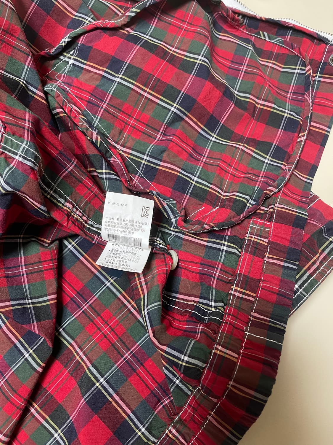 폴로 랄프로렌 빅포니 체크 후드 자켓 상품이미지7