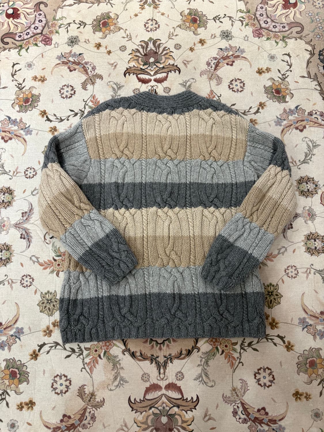 제이크루 헤비울 알파카 케이블니트 상품이미지2