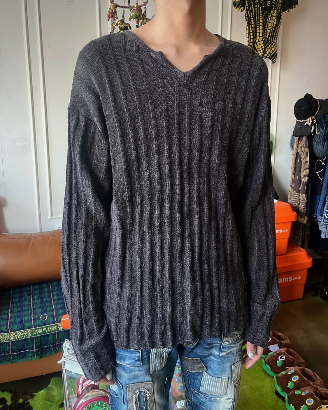 90-00s LOUIS CHAVLON Japan Golgi Knit 상품이미지2