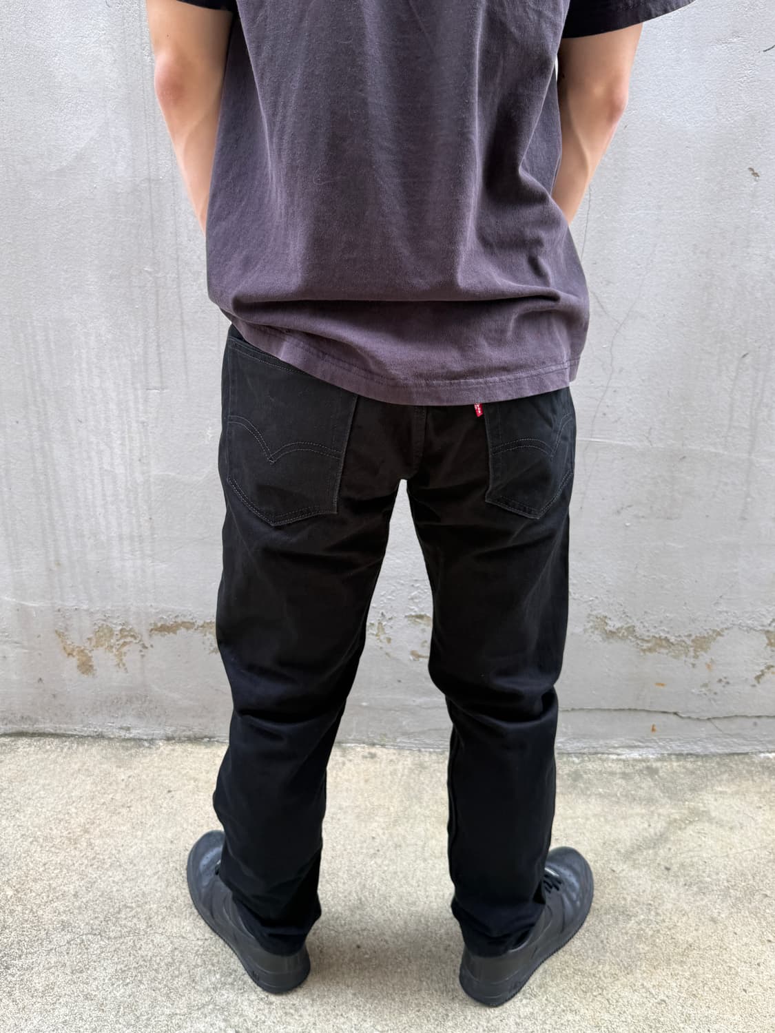 리바이스 505 블랙진 상품이미지1