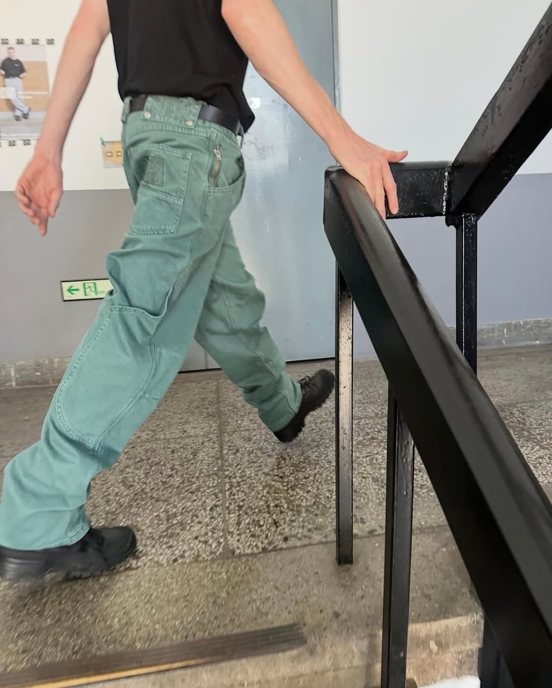 MPa CALF POCKET PANTS (EMERALD)  상품이미지2