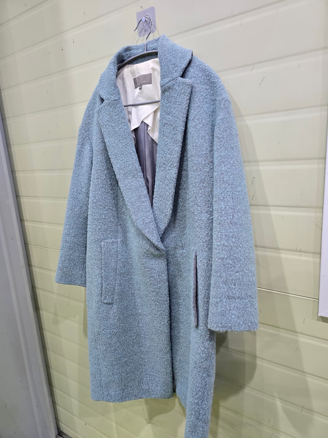 VOV 블루 모직 코트 상품이미지9