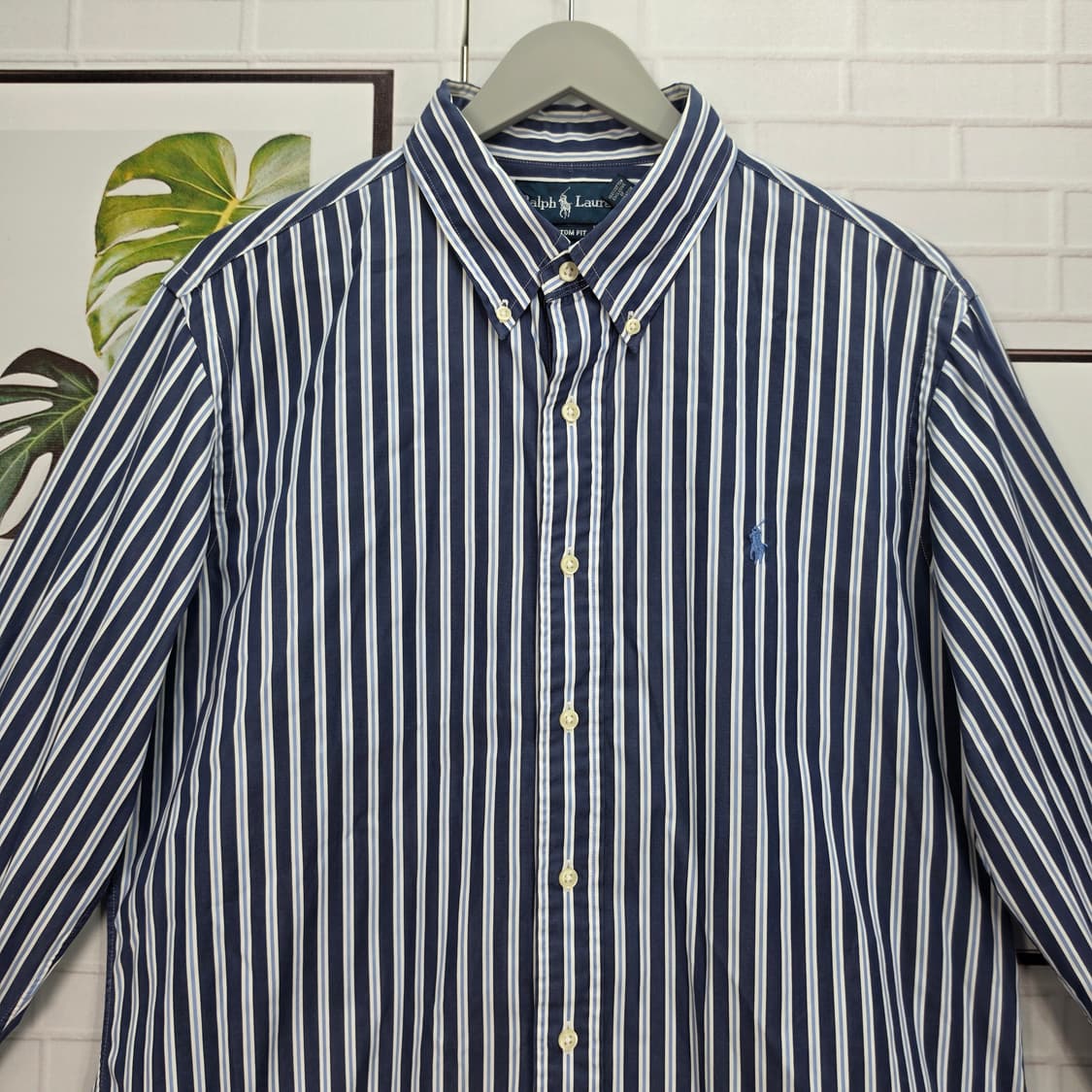 폴로랄프로렌 커스텀핏 스트라이프 긴팔 셔츠 남방 XL사이즈 상품이미지2