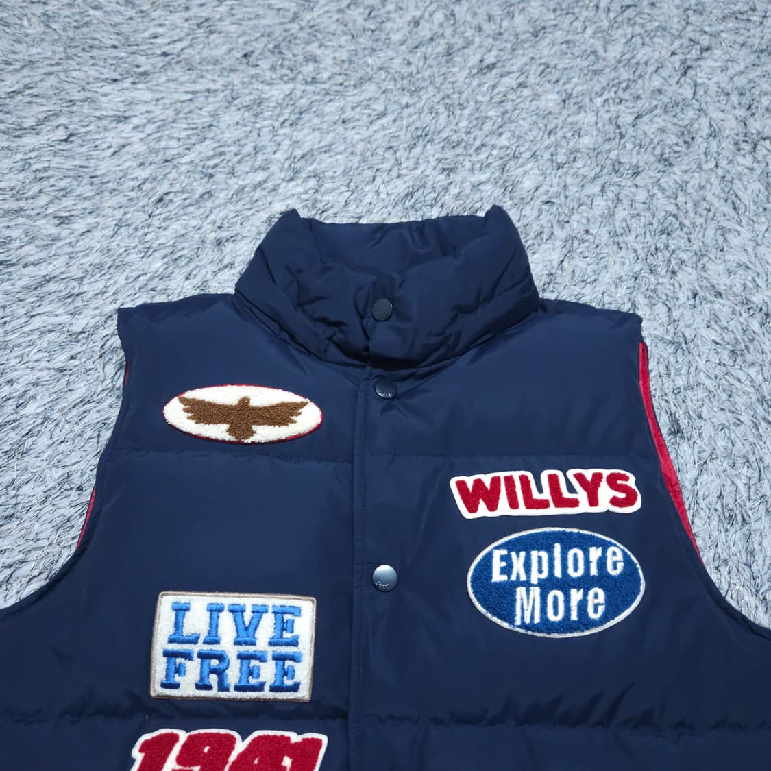 Jeep) M 남자 오리털패딩조끼 / 왕눈이샵 상품이미지2