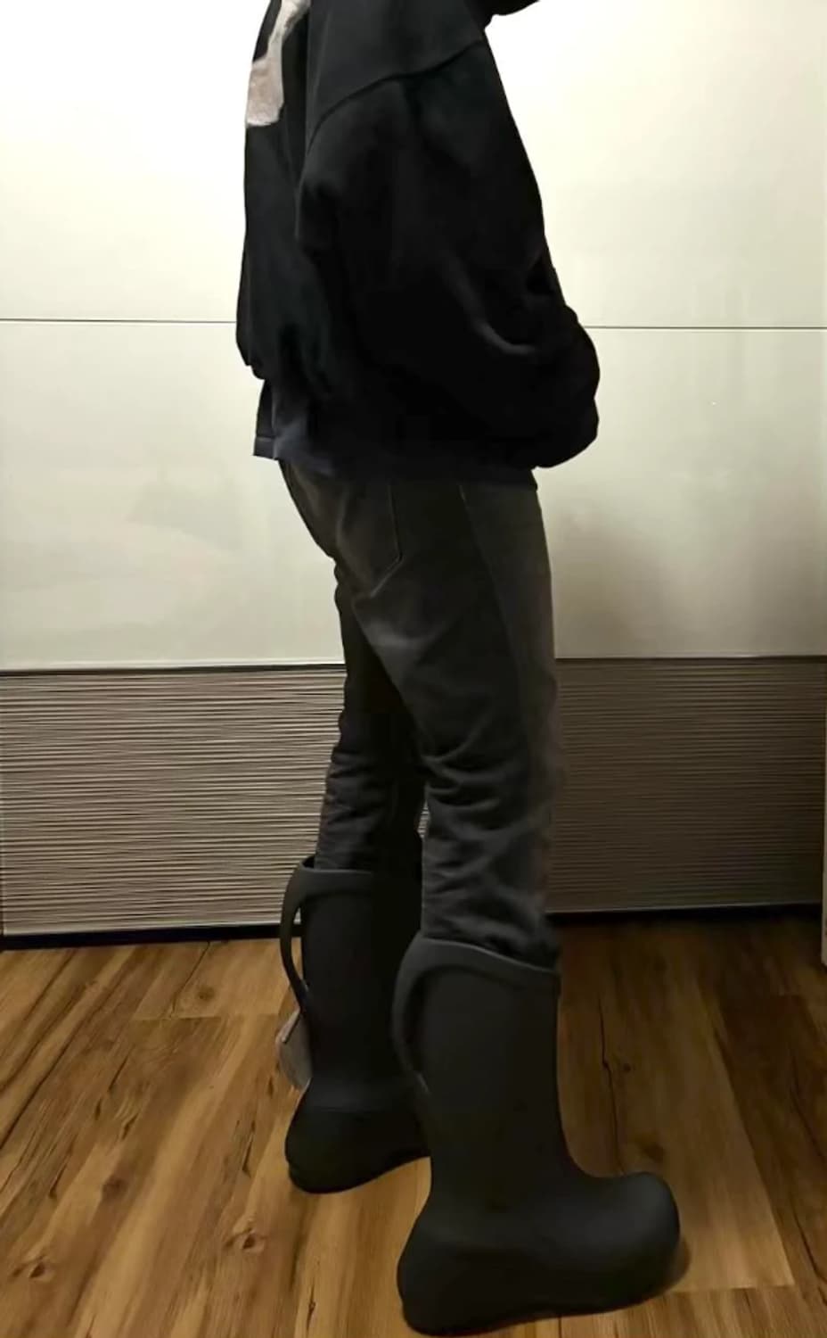 270 새제품 크록스 EXP 하이드라 부츠 갈락틱 그레이 장화 이지 남자 상품이미지3