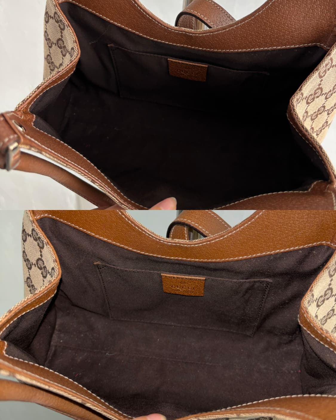 Gucci 구찌 GG 로고 재키 캔버스 백 상품이미지7