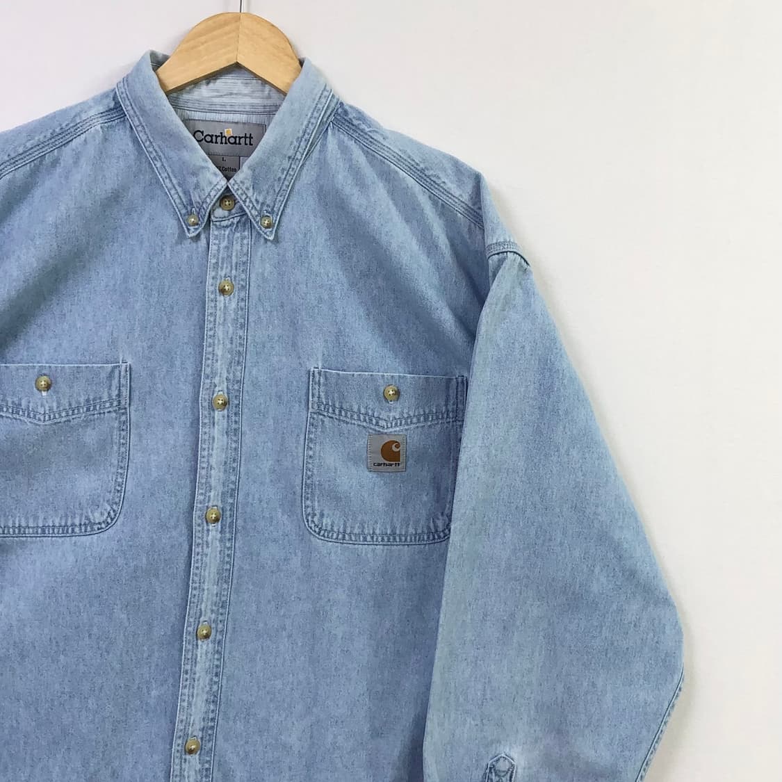 XL 칼하트 데님 셔츠 상품이미지1