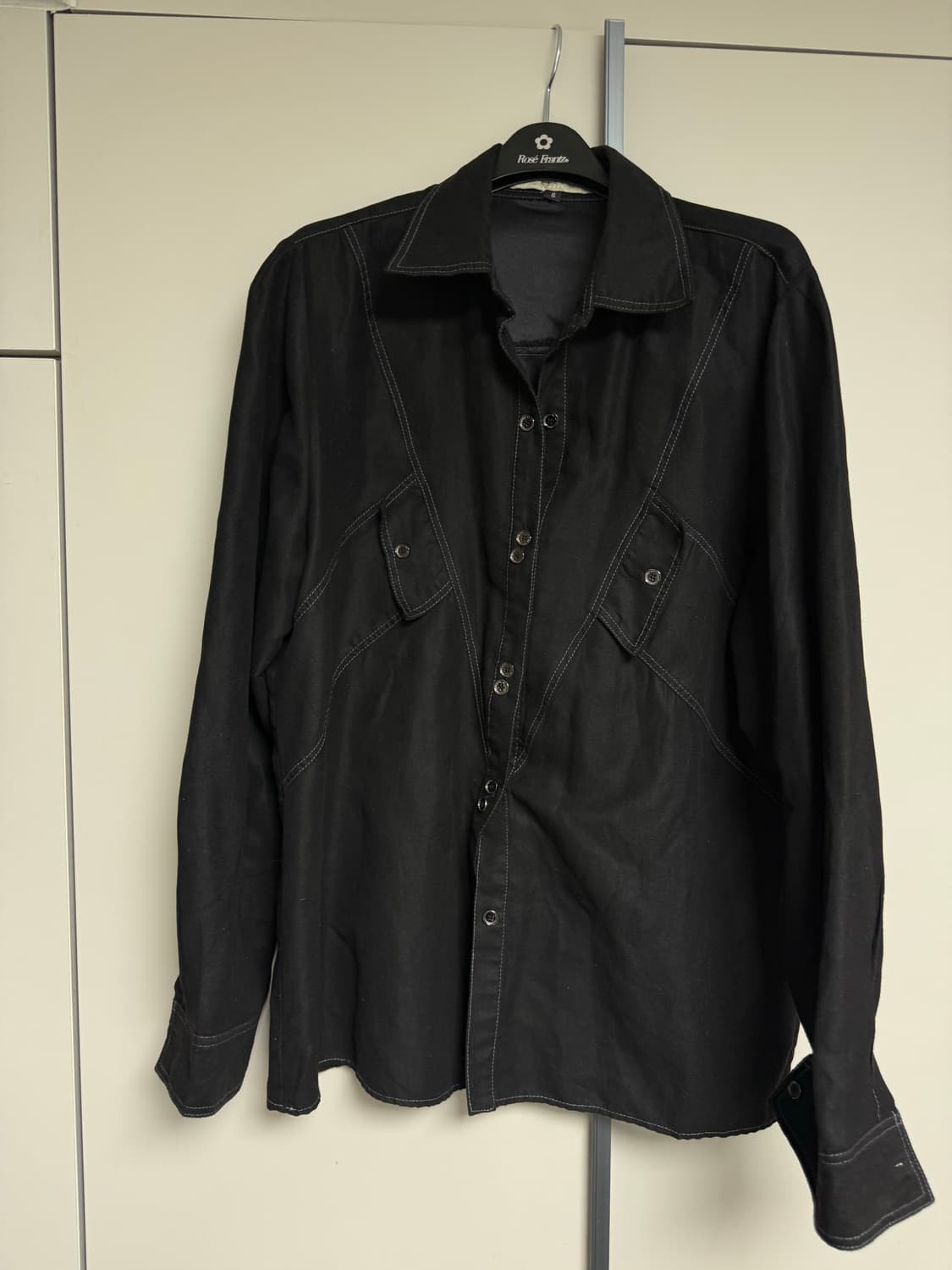 GYEOL 결 웨스턴 셔츠 블랙 상품이미지4