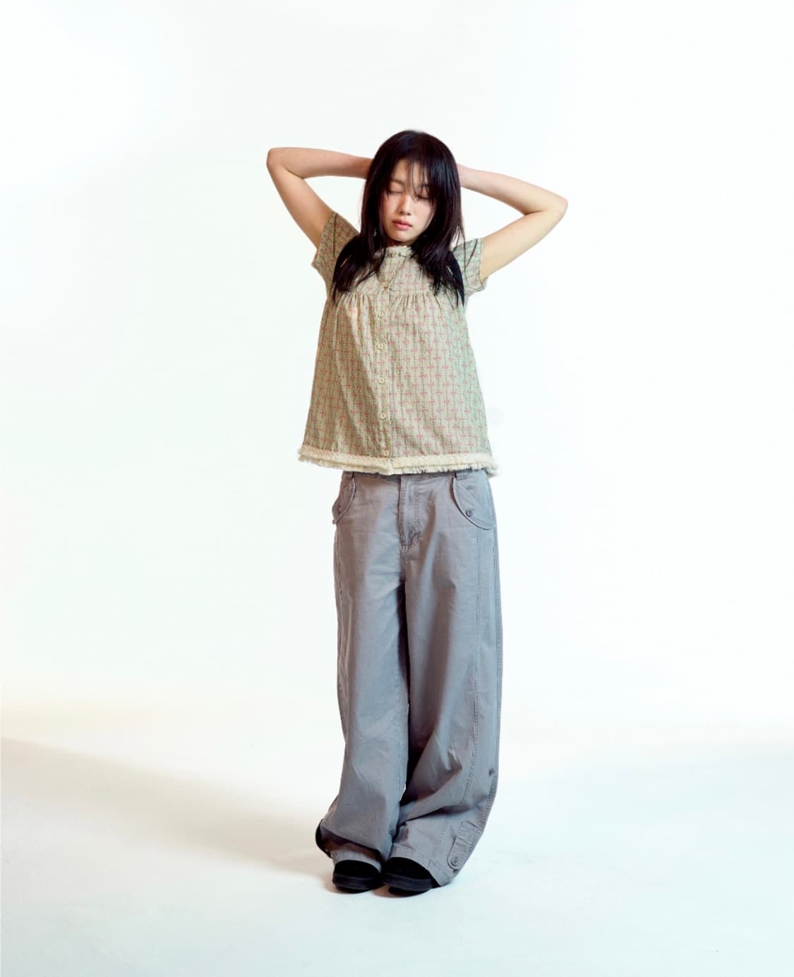 코이세이오 워시드팬츠 사이즈 0 상품이미지2