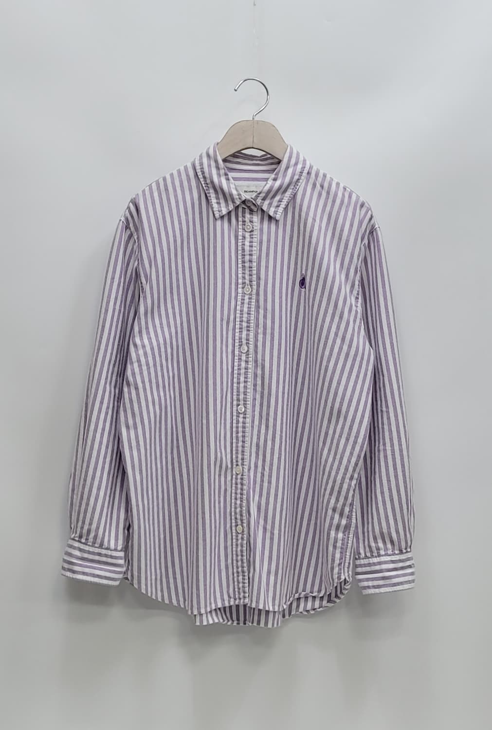 BEANPOLE 22SS 빈폴레이디스 스트라이프 오버핏 셔츠 / 여 M  상품이미지1