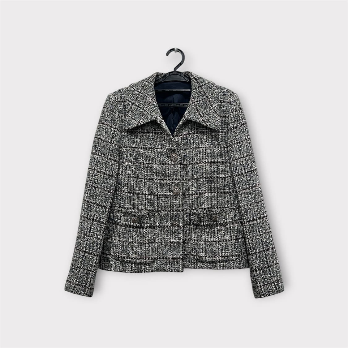 온앤온 On&On 카라 트위드 자켓 여성 85 상품이미지1