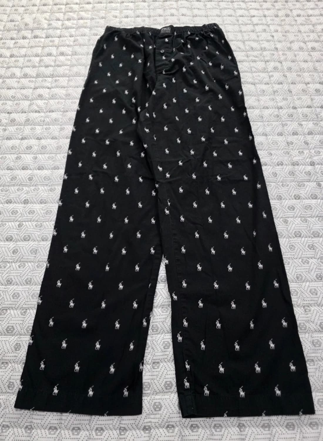 폴로 블랙 츄리닝 바지 32~34 상품이미지4