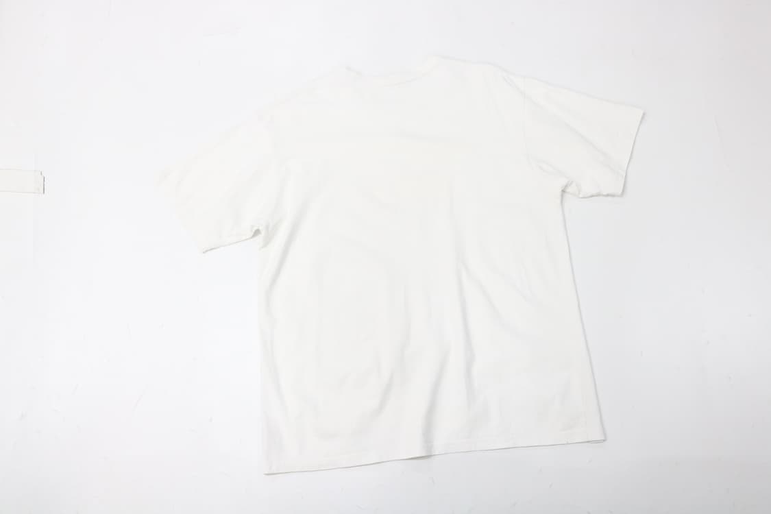 에드윈 EDWIN 빈티지 레드 박스 로고 화이트 반팔 티셔츠 (XL) 상품이미지7