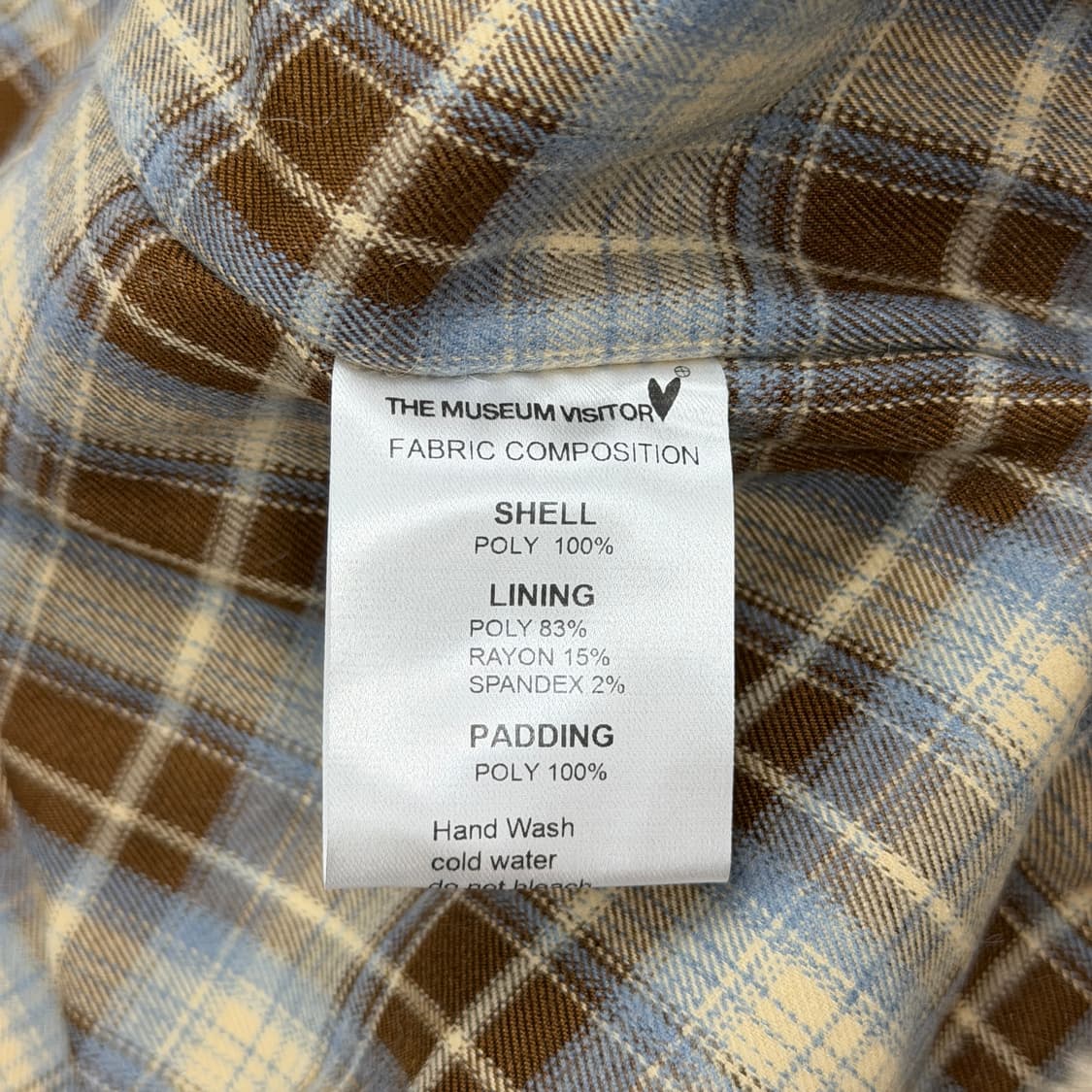 더뮤지엄비지터 퍼자켓 떡볶이 코트 베이지 브라운 상품이미지6