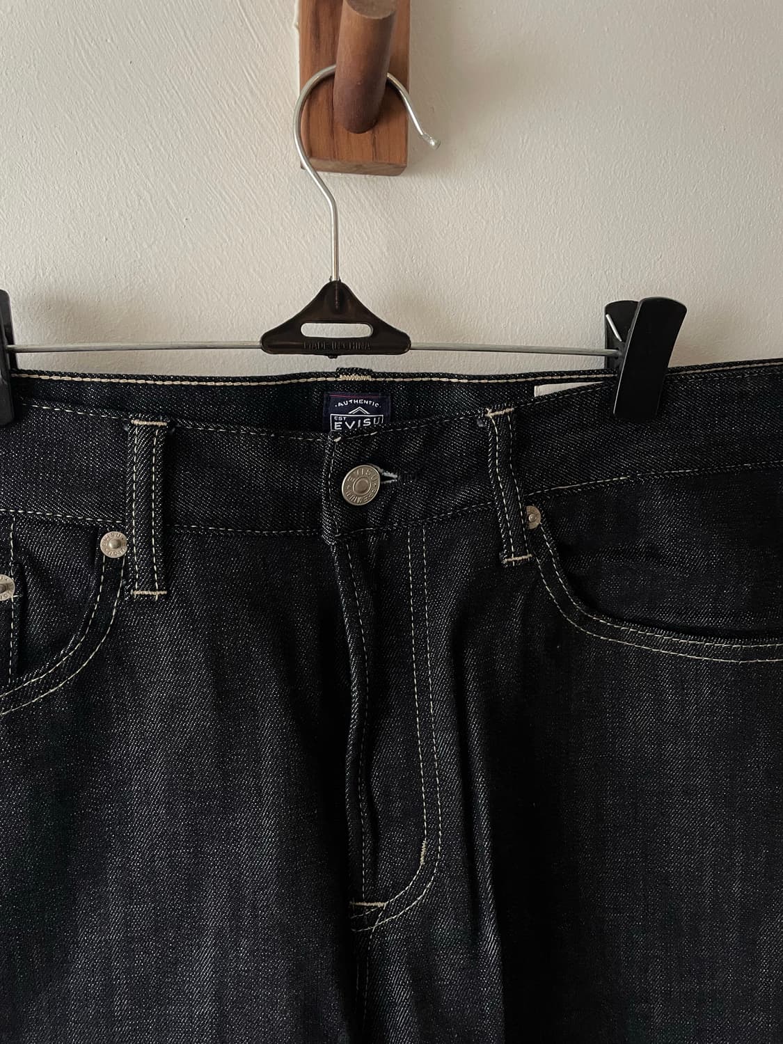 Vintage Evisu Denim Shorts 상품이미지4