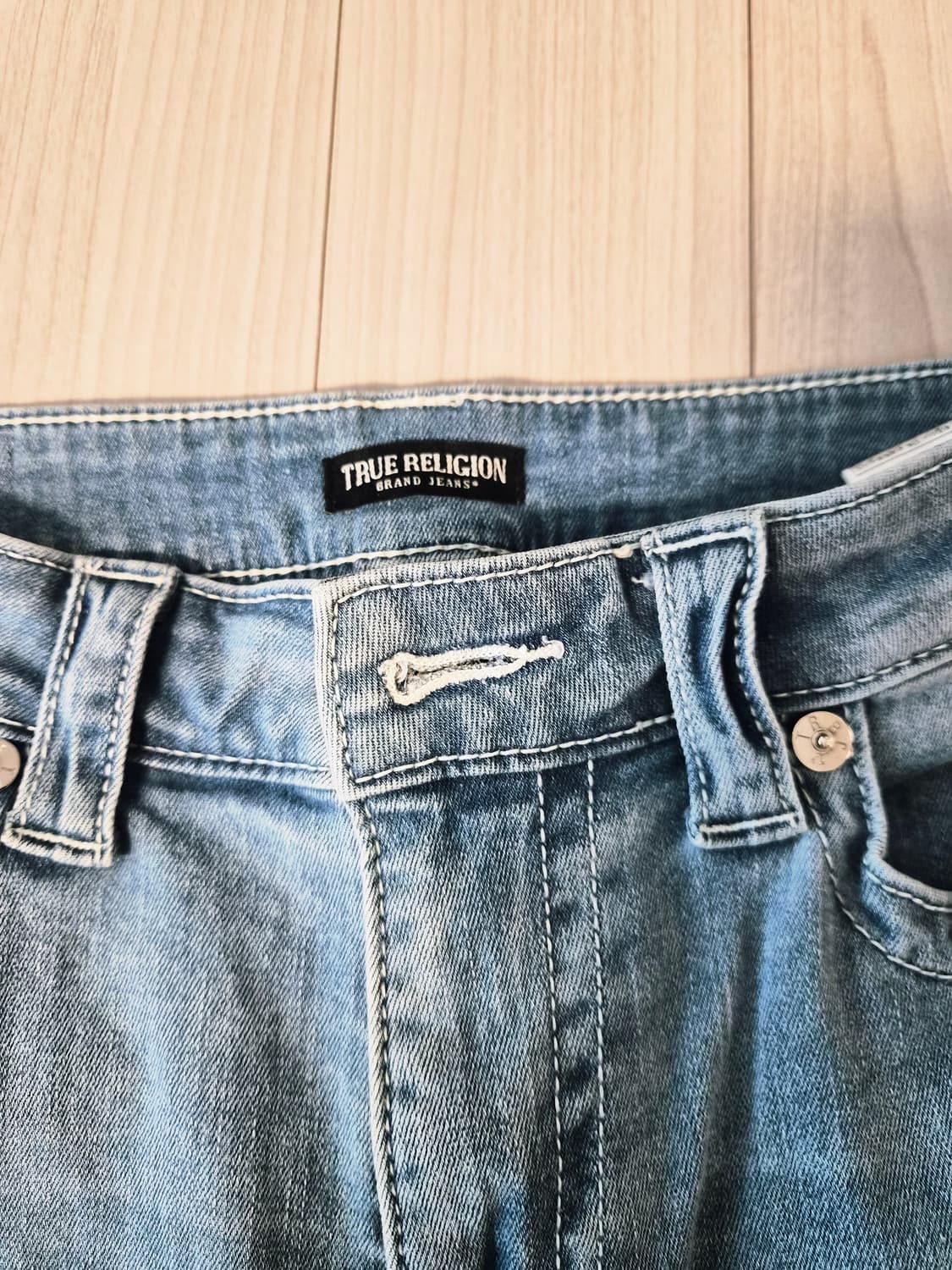 트루릴리전 섹션 로우시트 데님팬츠(30) 상품이미지3